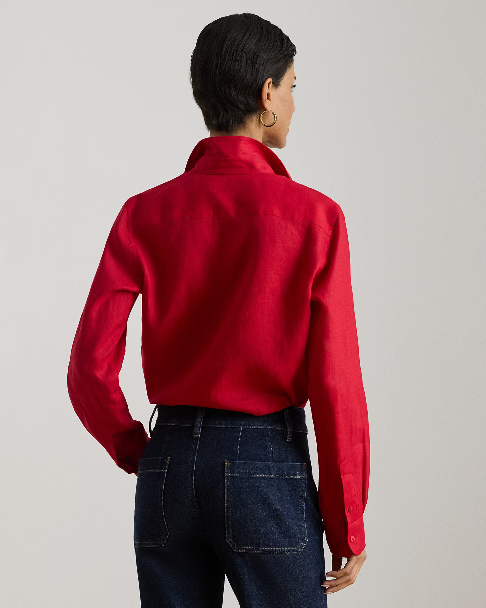 LAUREN RALPH LAUREN - Relaxed Fit Linen Shirt