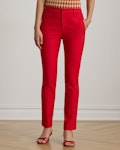 Double-Faced Stretch Cotton Trouser