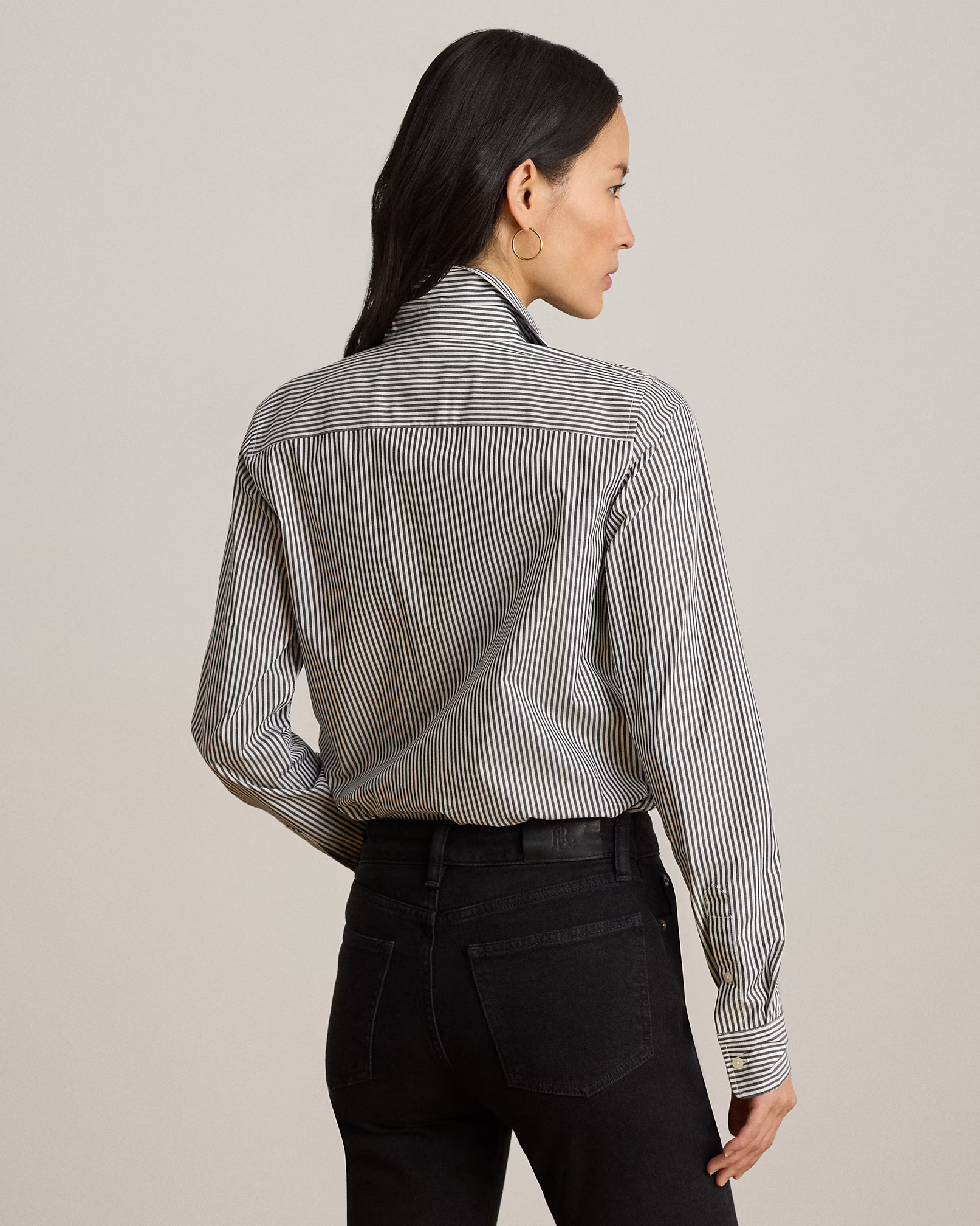 LAUREN RALPH LAUREN - Striped Easy Care Cotton Shirt