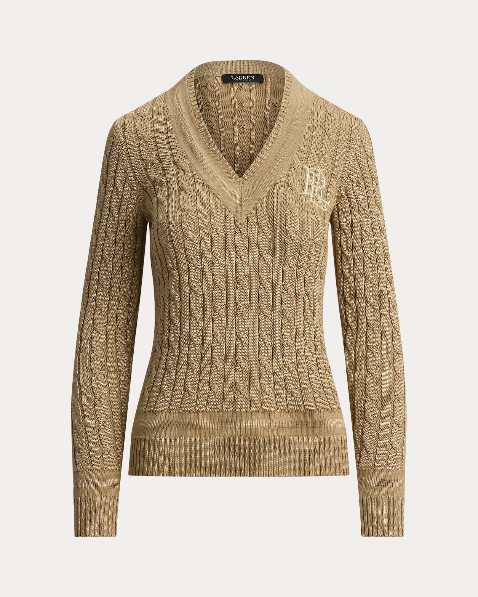 LAUREN RALPH LAUREN - Bright Rayon Cotton Sweater