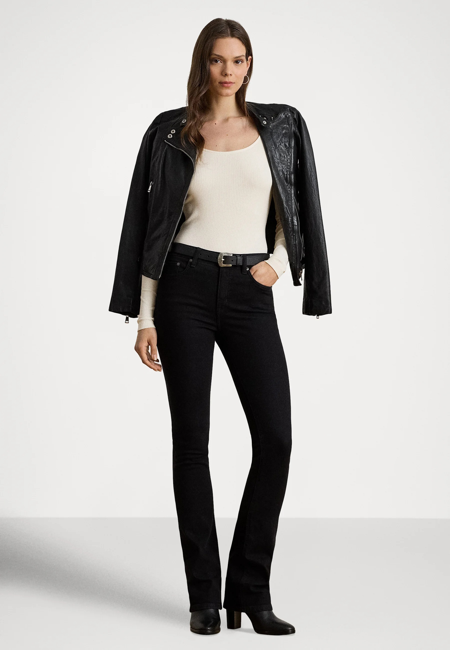 LAUREN RALPH LAUREN - Needle Rib-Knit Top