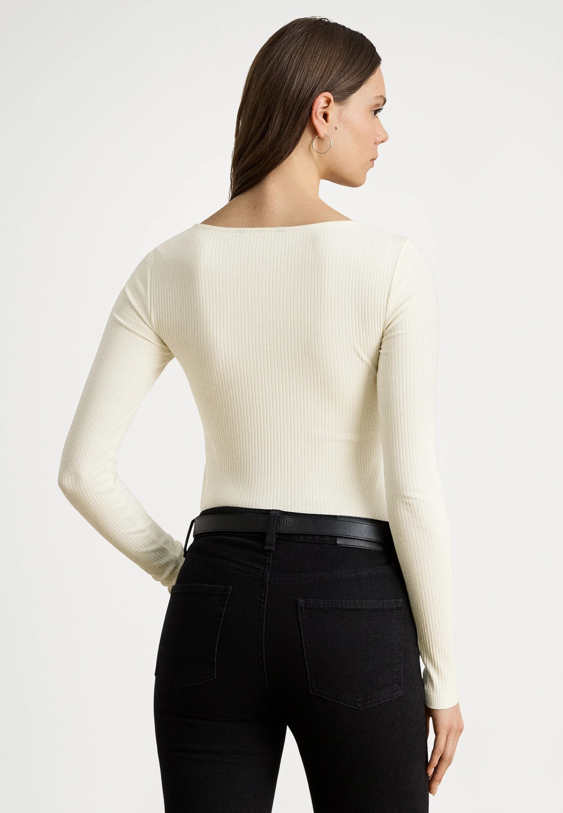 LAUREN RALPH LAUREN - Needle Rib-Knit Top