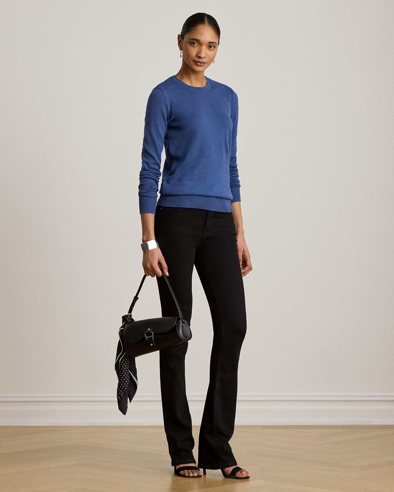 LAUREN RALPH LAUREN - Cotton Modal Sweater Pullover