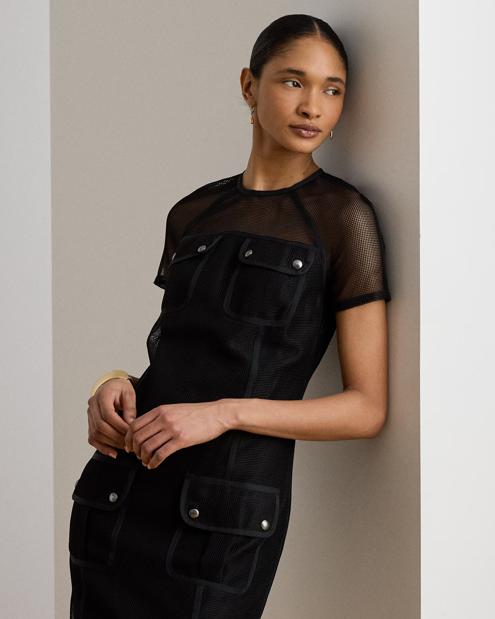 LAUREN RALPH LAUREN - Poly Mesh Dress
