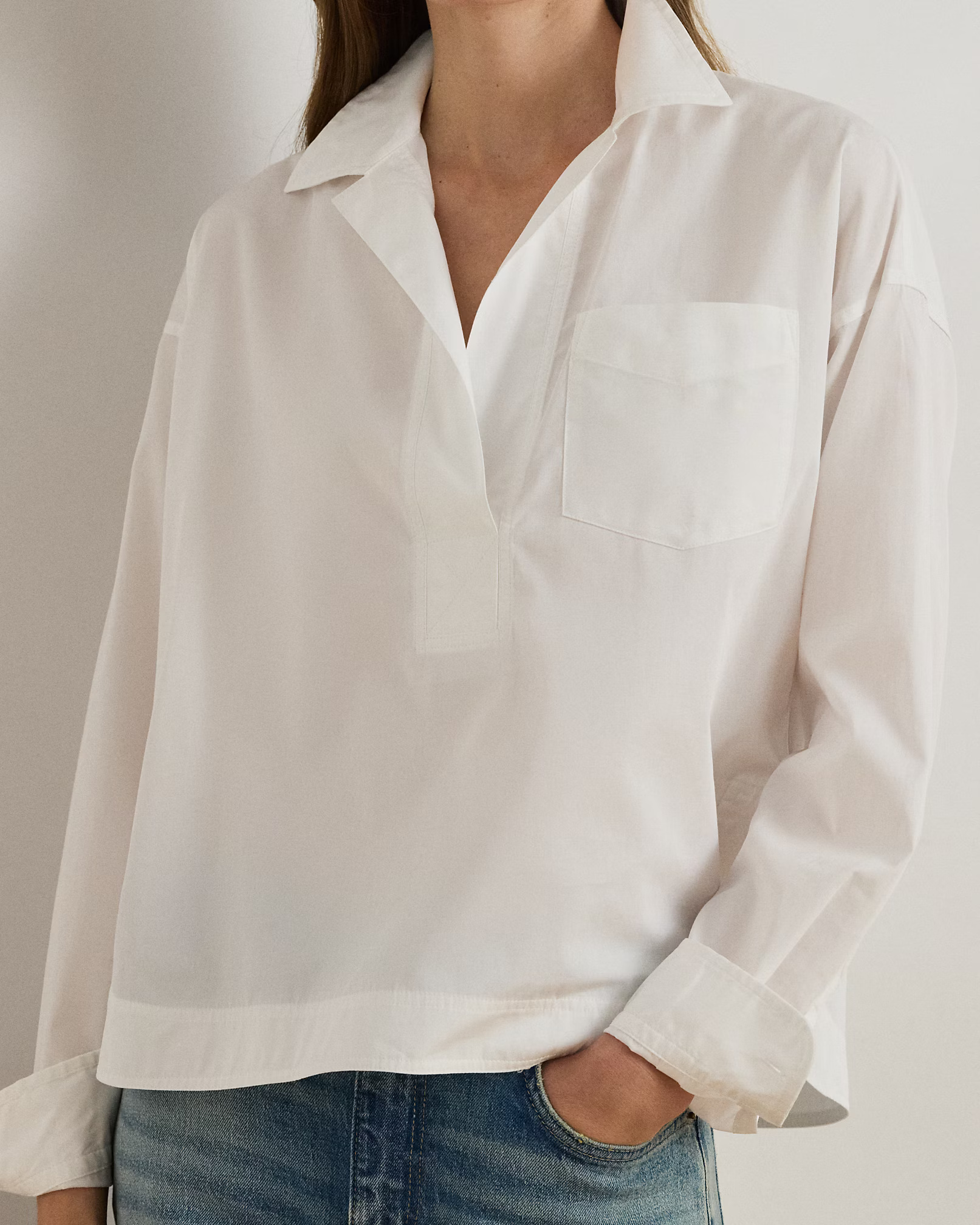 LAUREN RALPH LAUREN - 70s Broadcloth Shirt