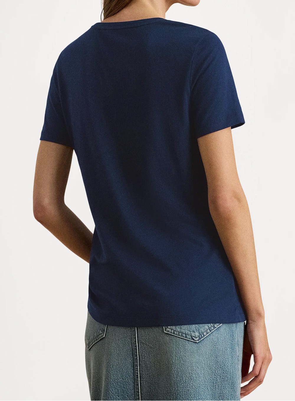 LAUREN RALPH LAUREN - Stretch Jersey Square-Neck Top