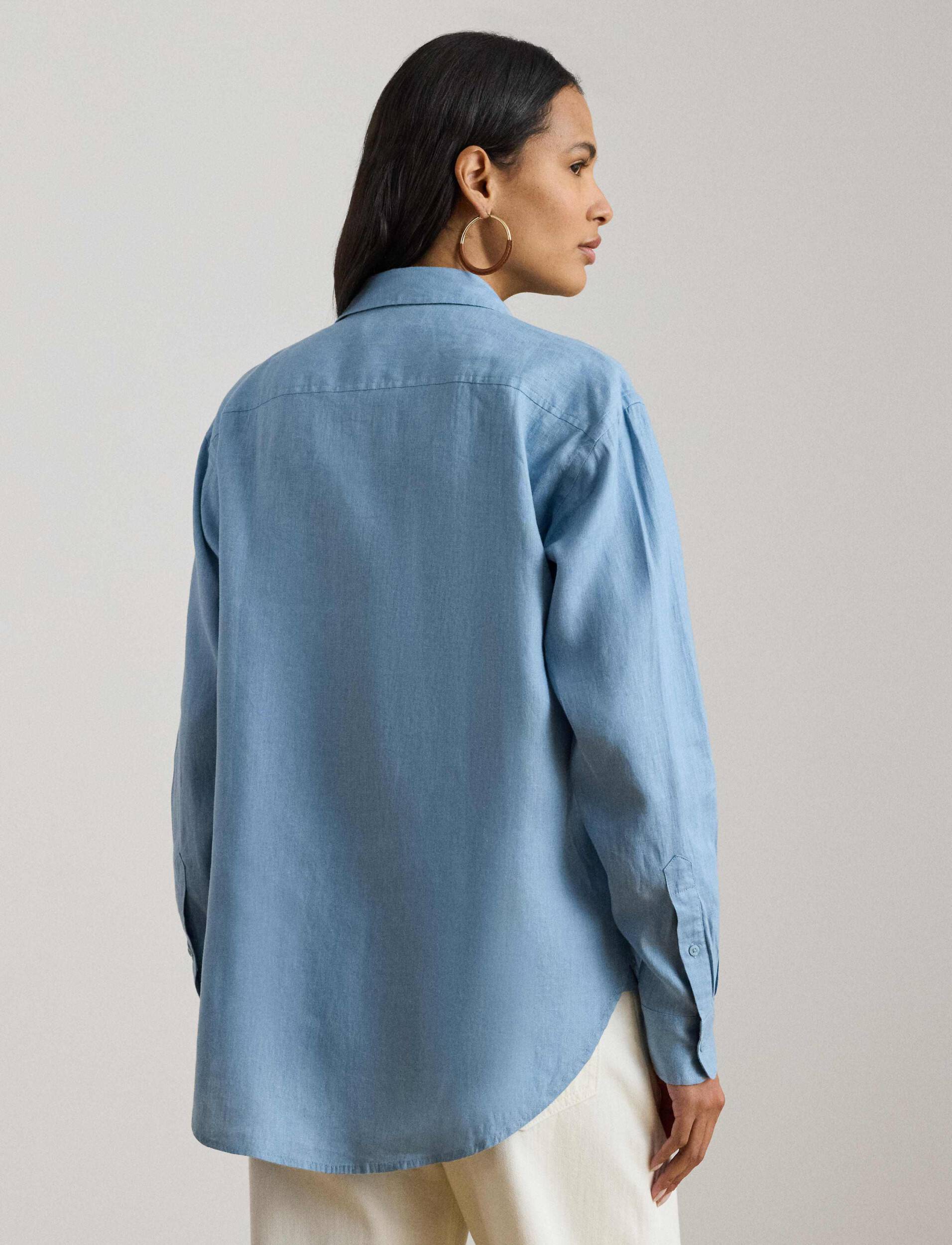 LAUREN RALPH LAUREN - Tissue Linen Shirt