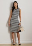 Striped Ponte Knit Dress