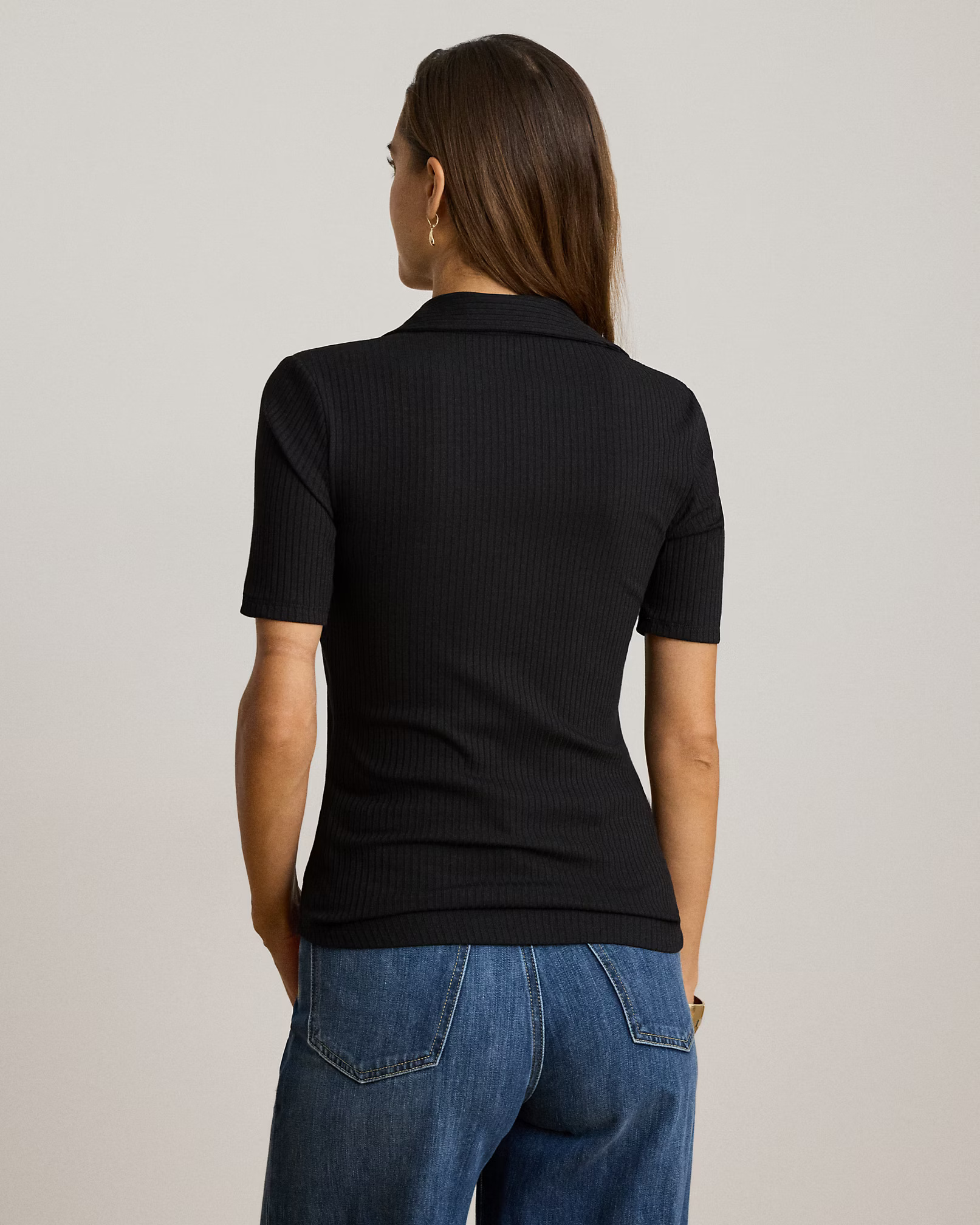 LAUREN RALPH LAUREN - Modern Rib Knit Polo