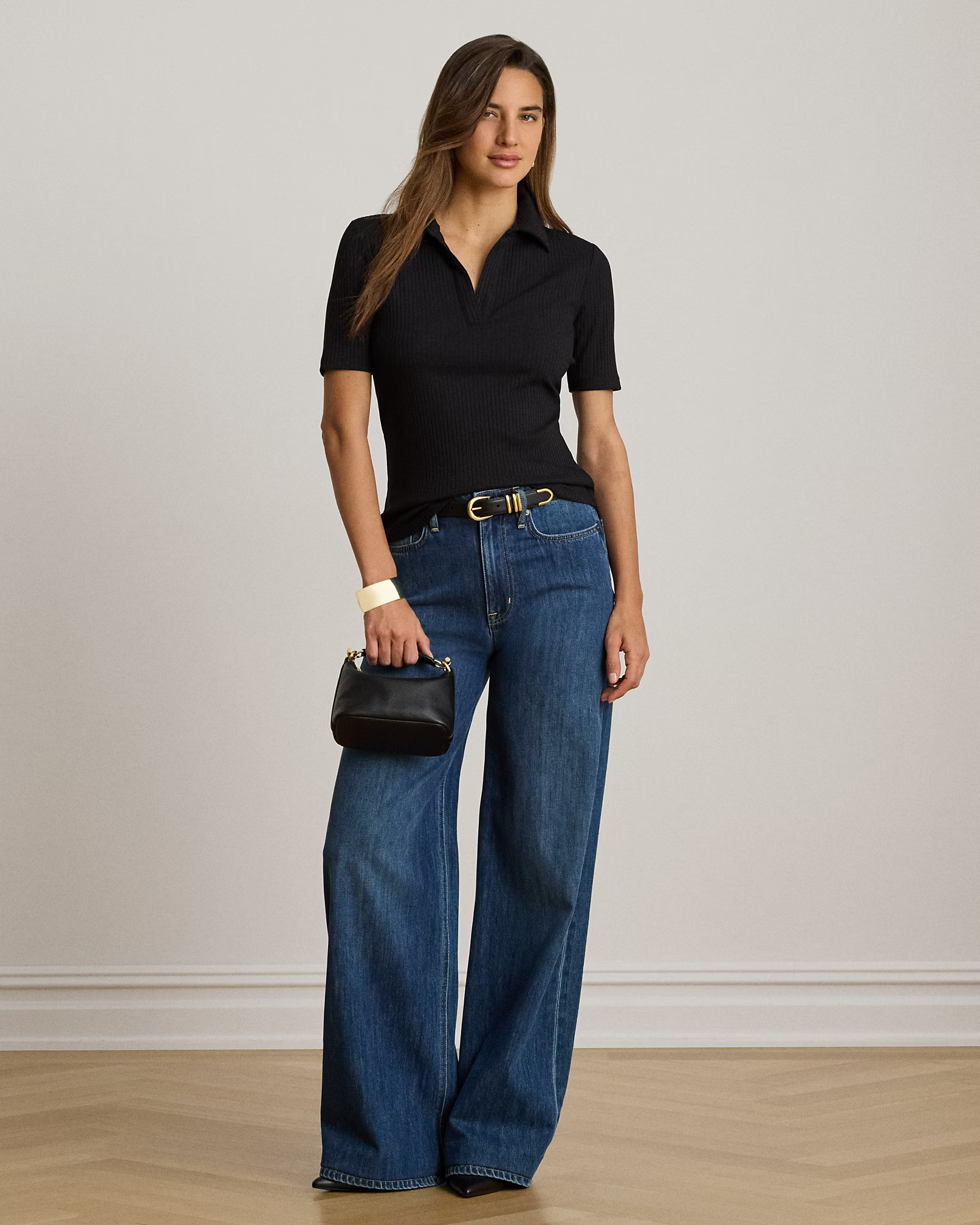 LAUREN RALPH LAUREN - Modern Rib Knit Polo
