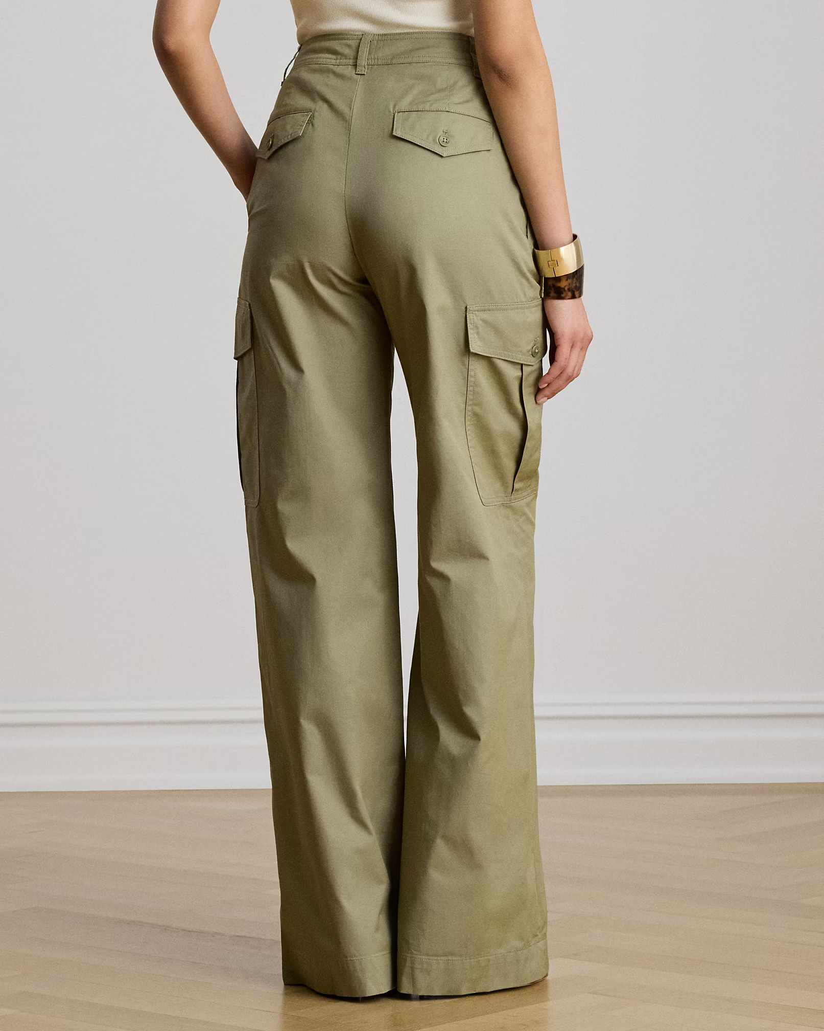 LAUREN RALPH LAUREN - Paper Touch Twill Pants
