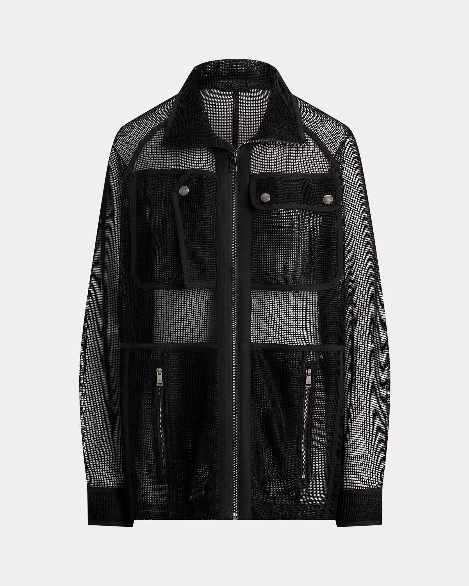LAUREN RALPH LAUREN - Mesh Field Jacket