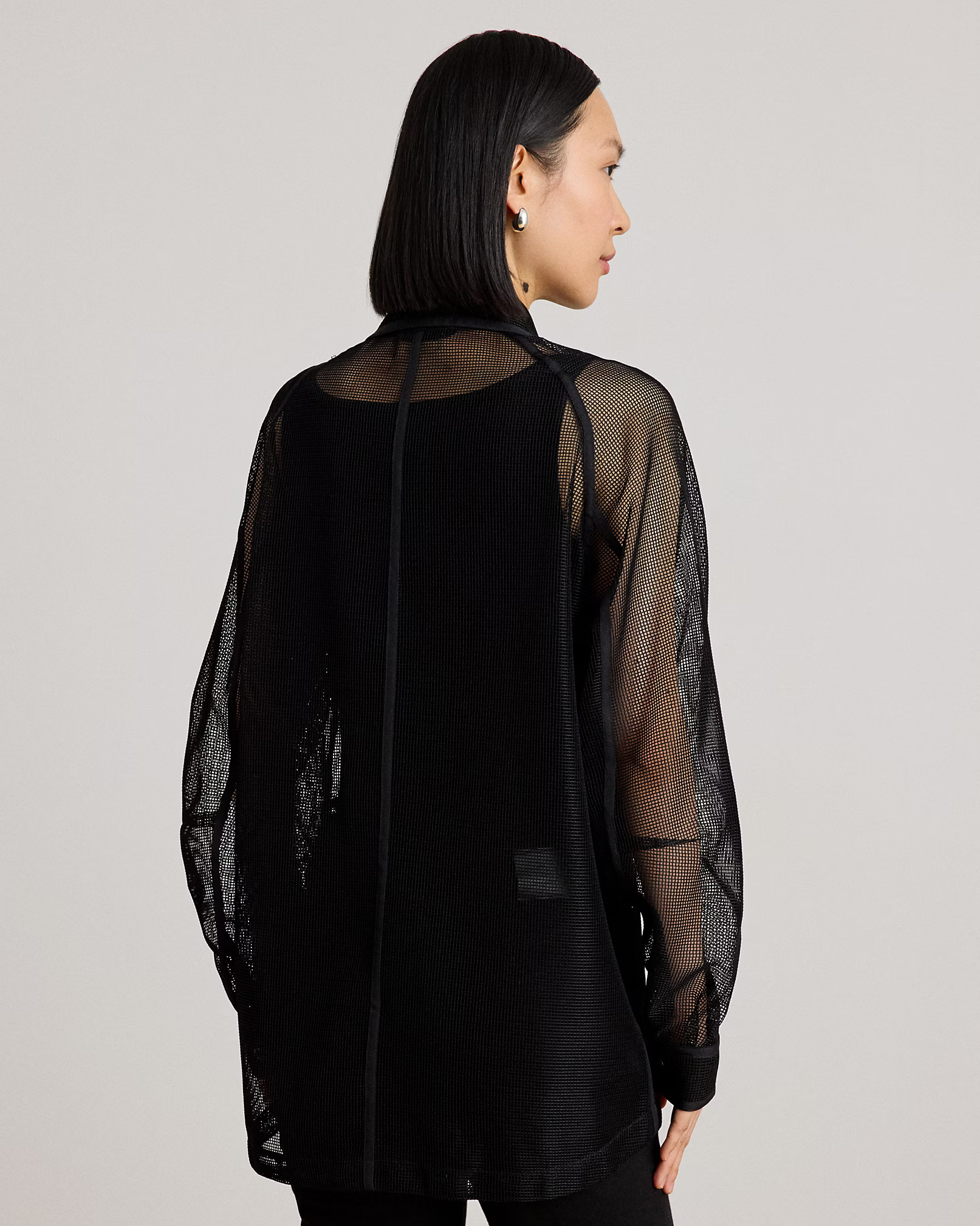LAUREN RALPH LAUREN - Mesh Field Jacket