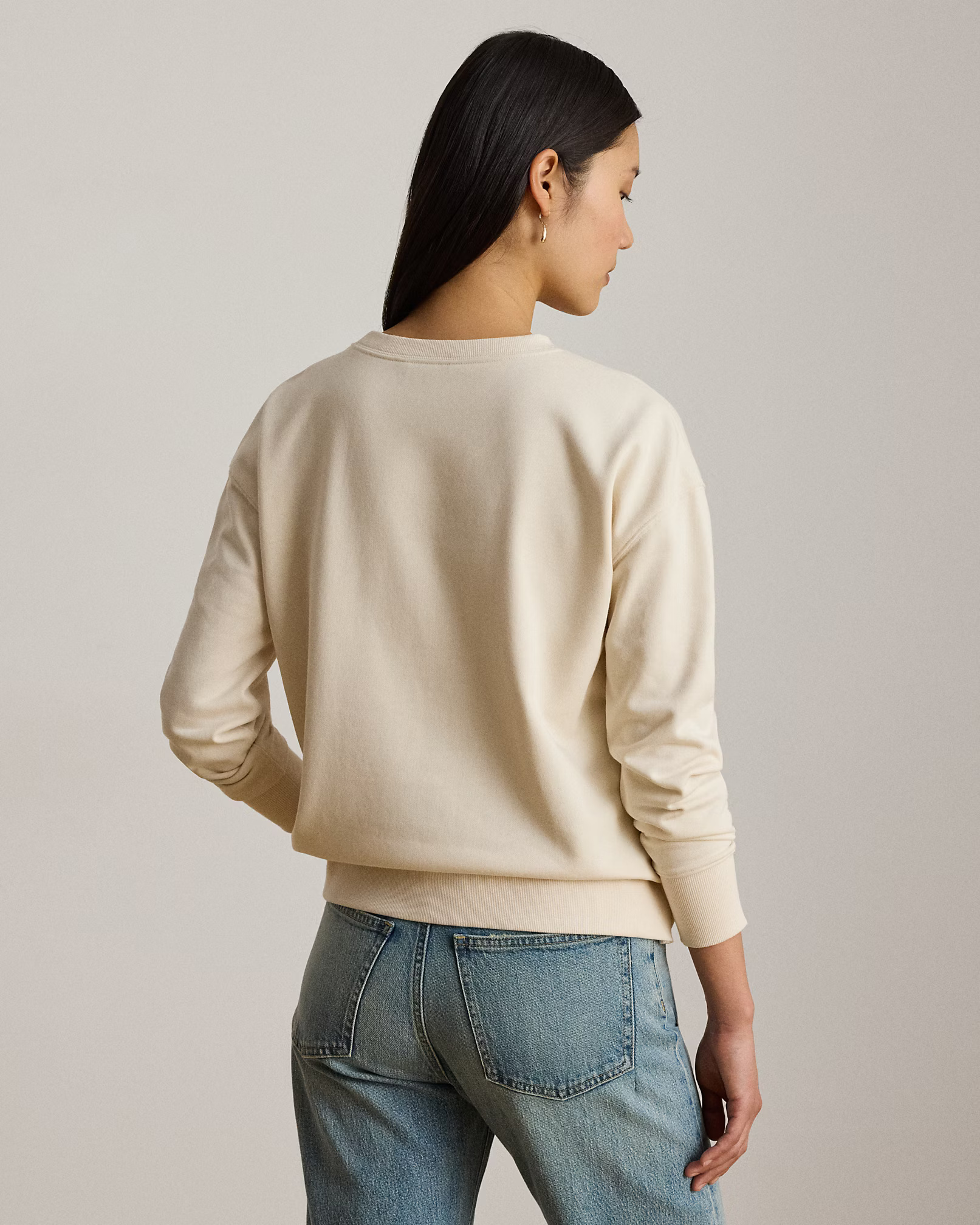 LAUREN RALPH LAUREN - Easy French Terry Sweatshirt
