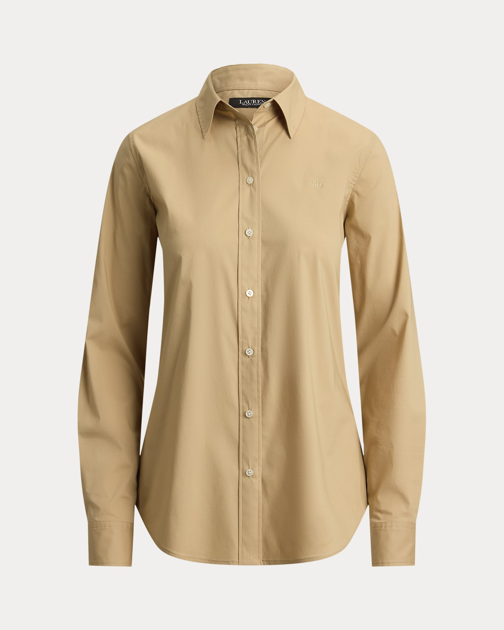 LAUREN RALPH LAUREN - Classic Fit Stretch-Cotton Blend Shirt