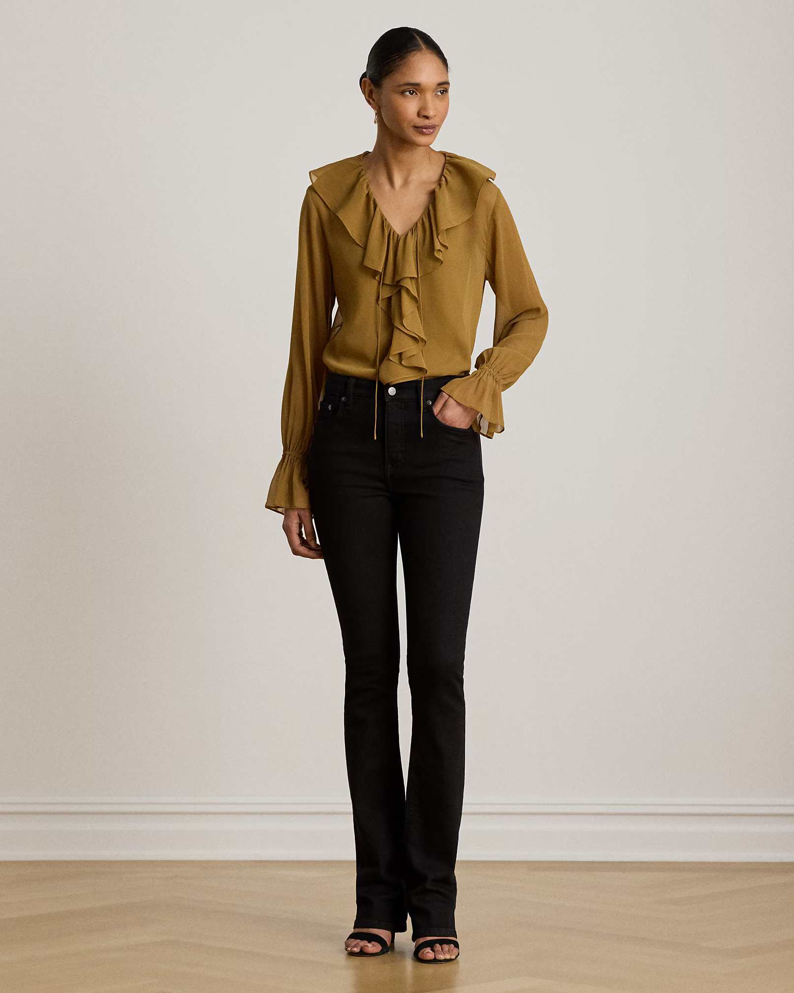 LAUREN RALPH LAUREN - Crinkle Shirt