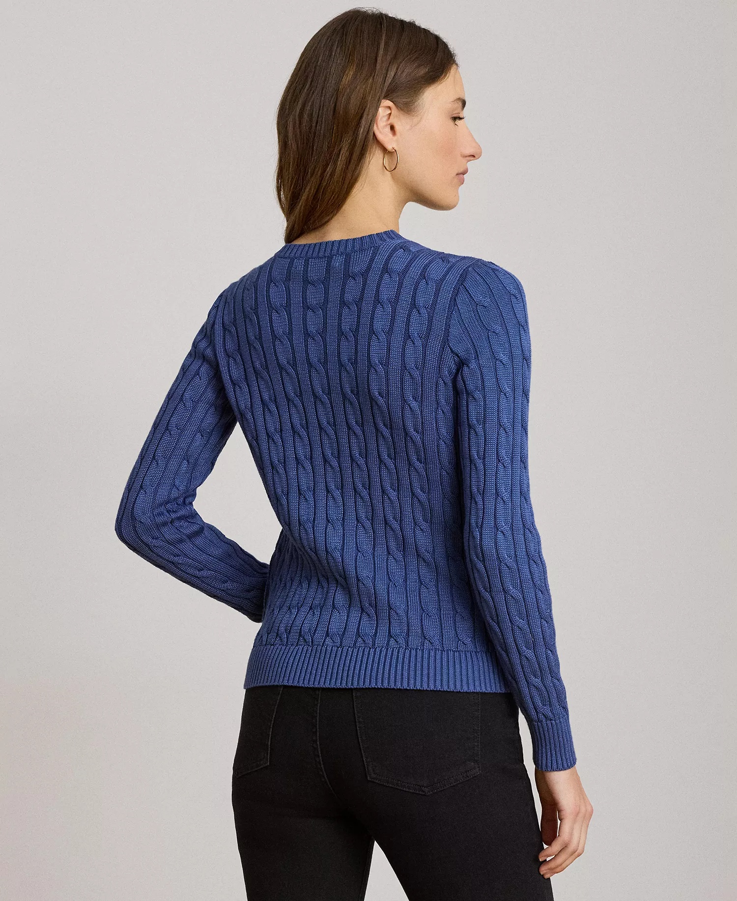 LAUREN RALPH LAUREN - Cable-Knit Cotton-Blend Cardigan