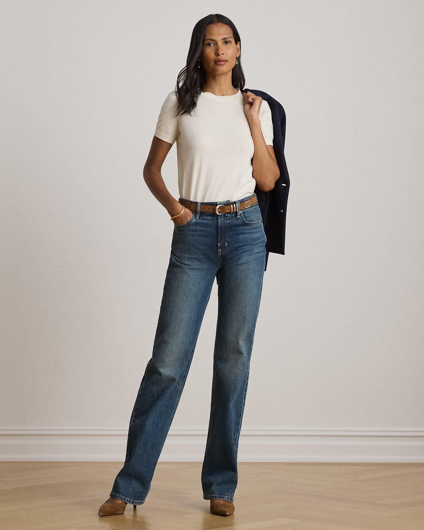 LAUREN RALPH LAUREN - Cotton Modal Sweater Pullover