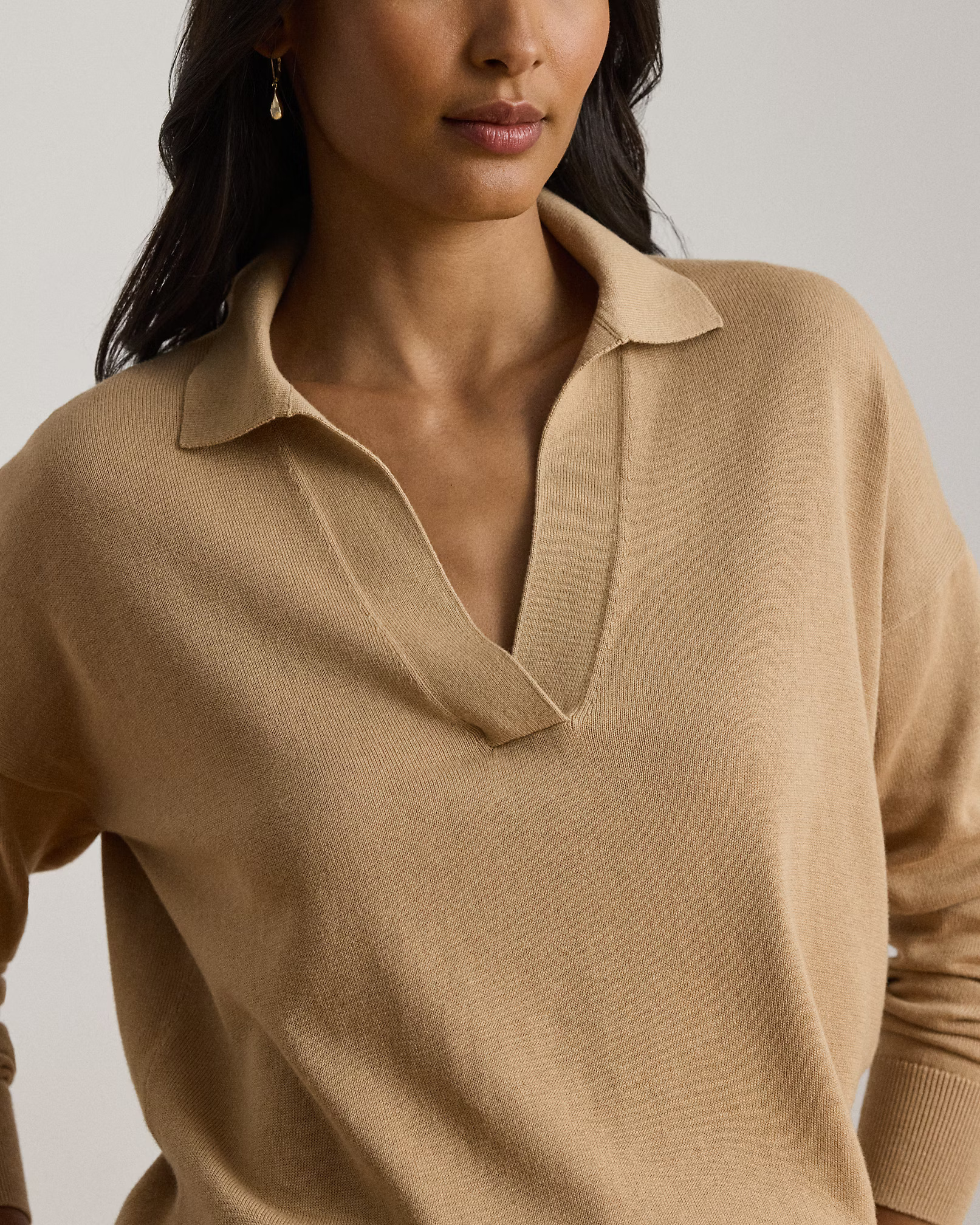 LAUREN RALPH LAUREN - Cotton Modal Sweater Pullover