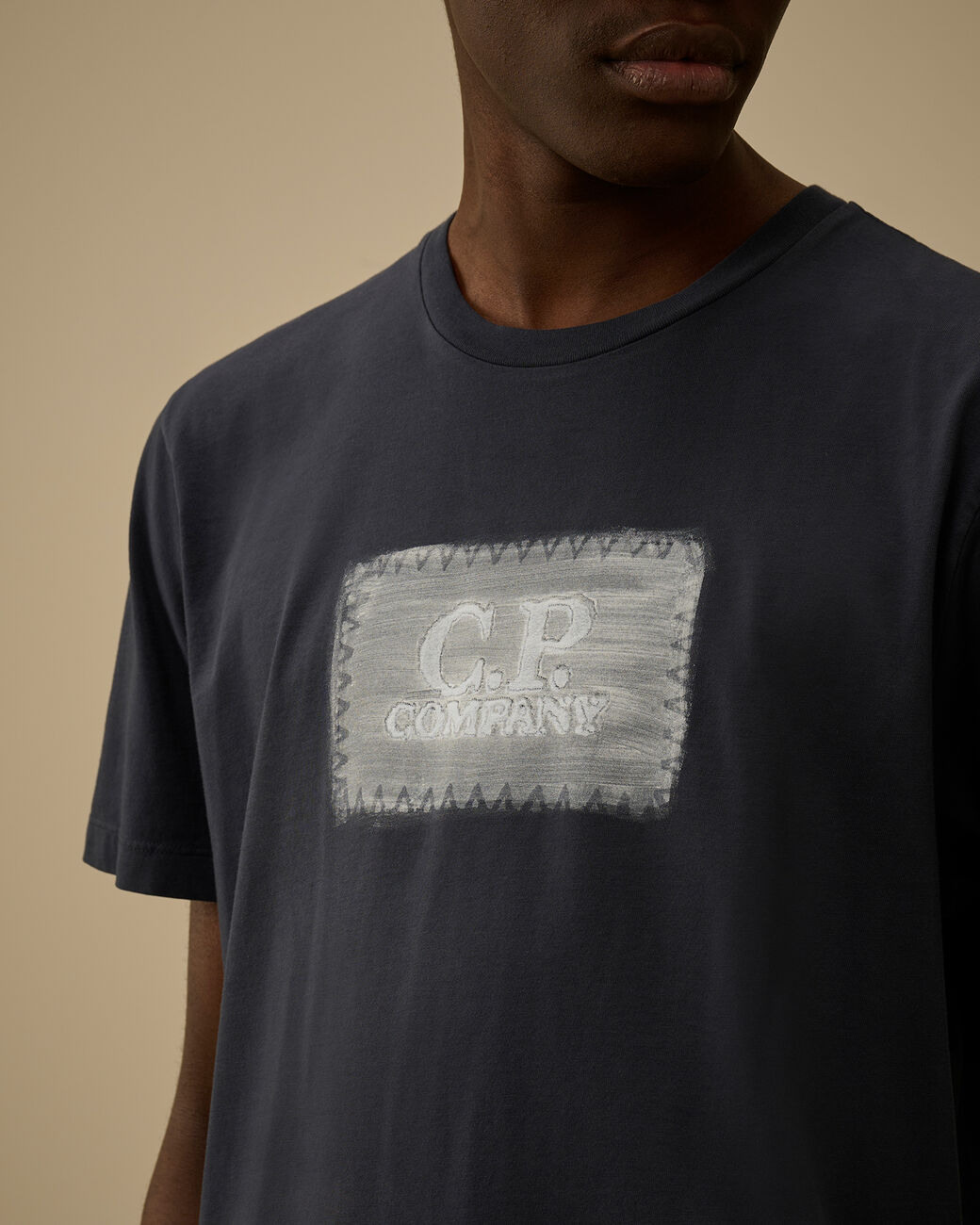 C.P. COMPANY - Logo Label T-Shirt