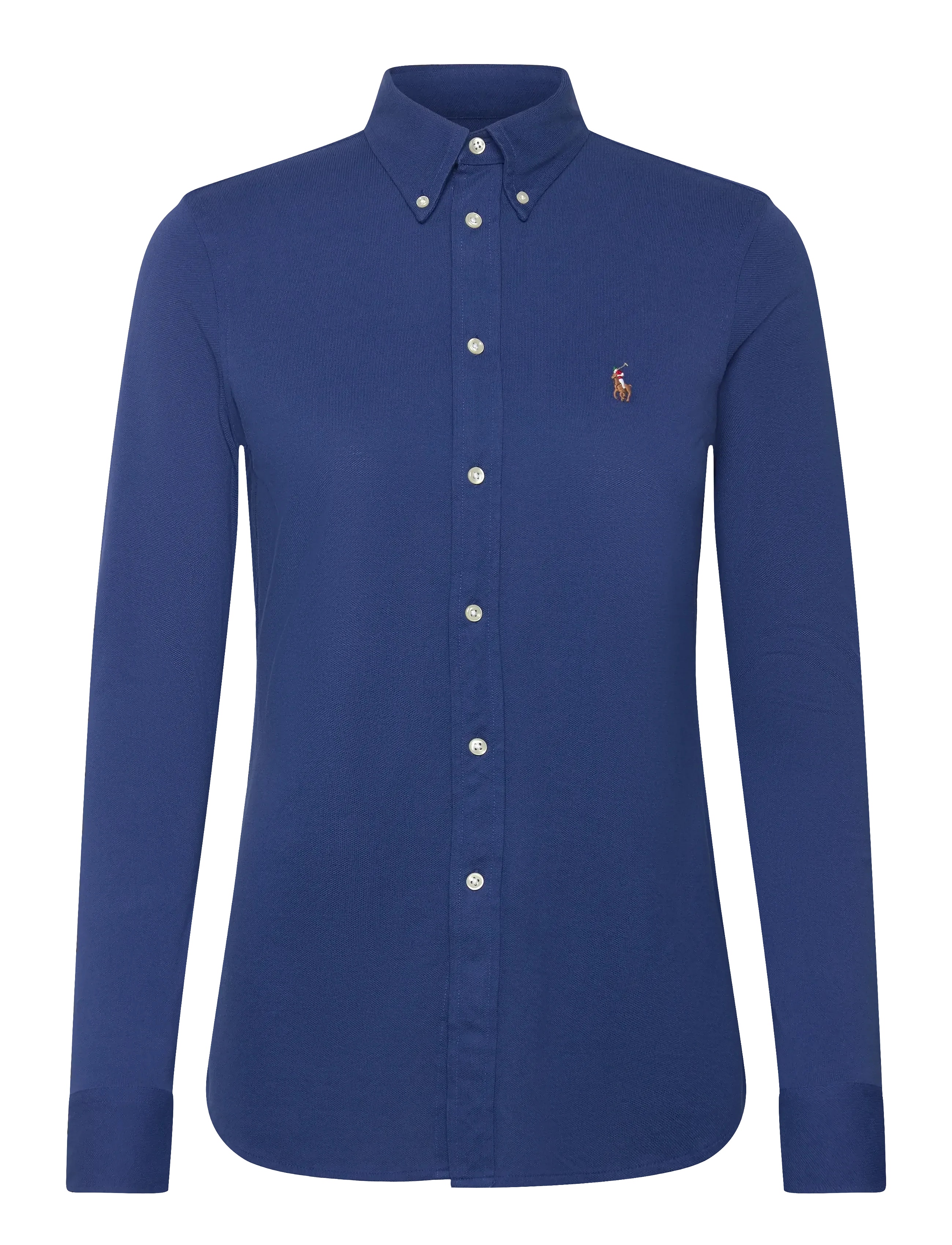 POLO RALPH LAUREN - Slim Fit Oxford  Mesh Shirt