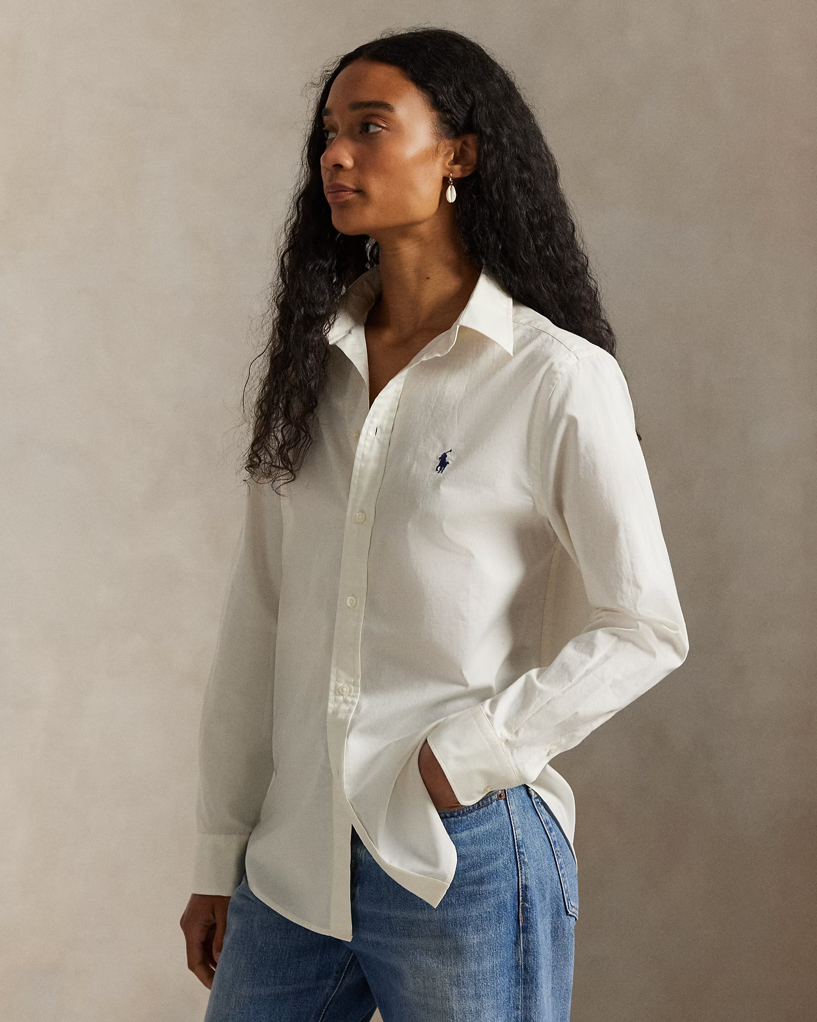 POLO RALPH LAUREN - Classic Fit Cotton Twill Shirt