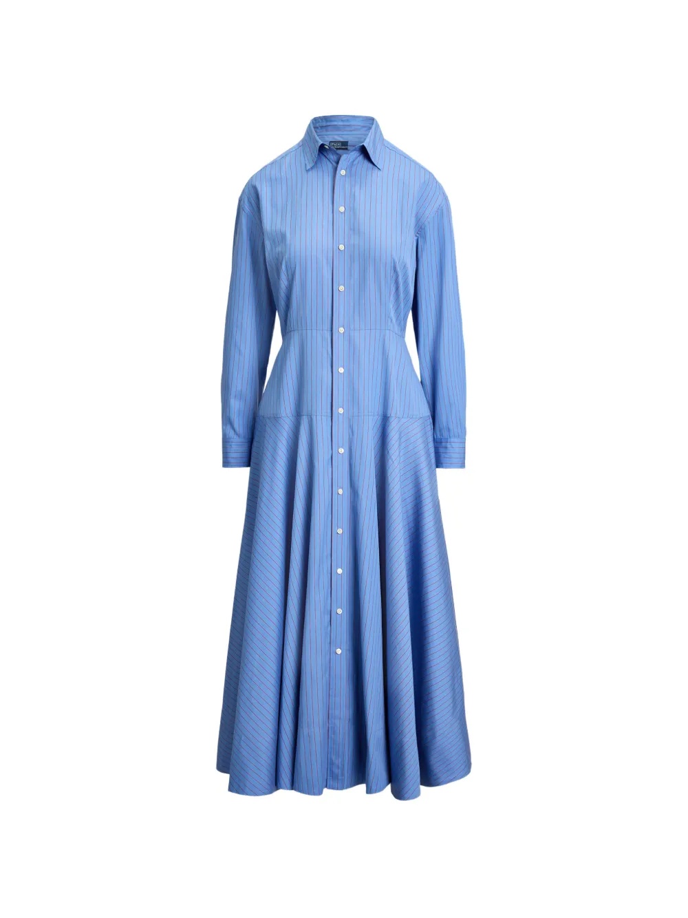 POLO RALPH LAUREN - Pinstripe Midi Dress