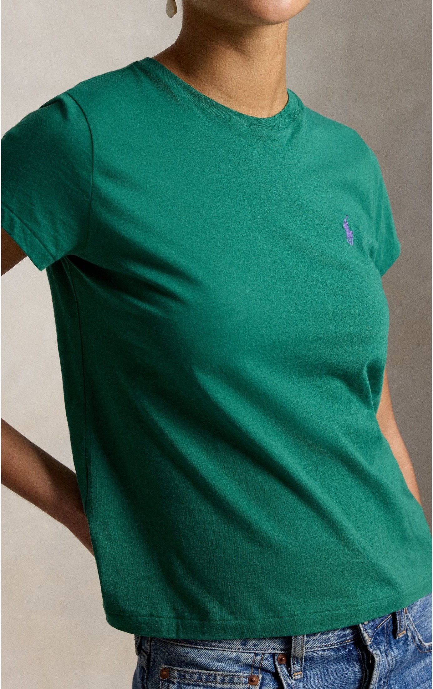 POLO RALPH LAUREN - Cotton Jersey T-shirt