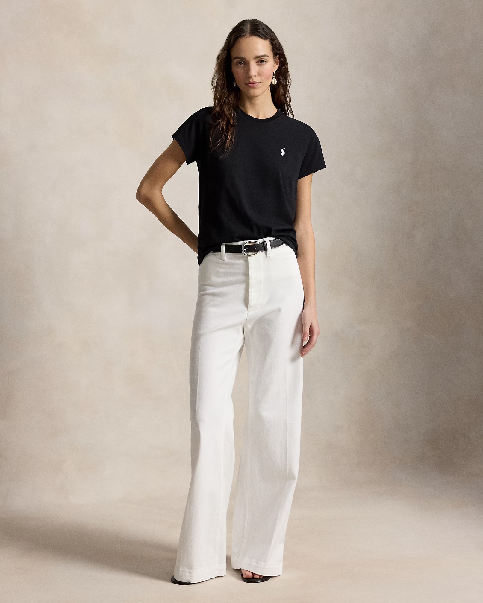 POLO RALPH LAUREN - Classic Fit Cotton Jersey Crewneck Tee