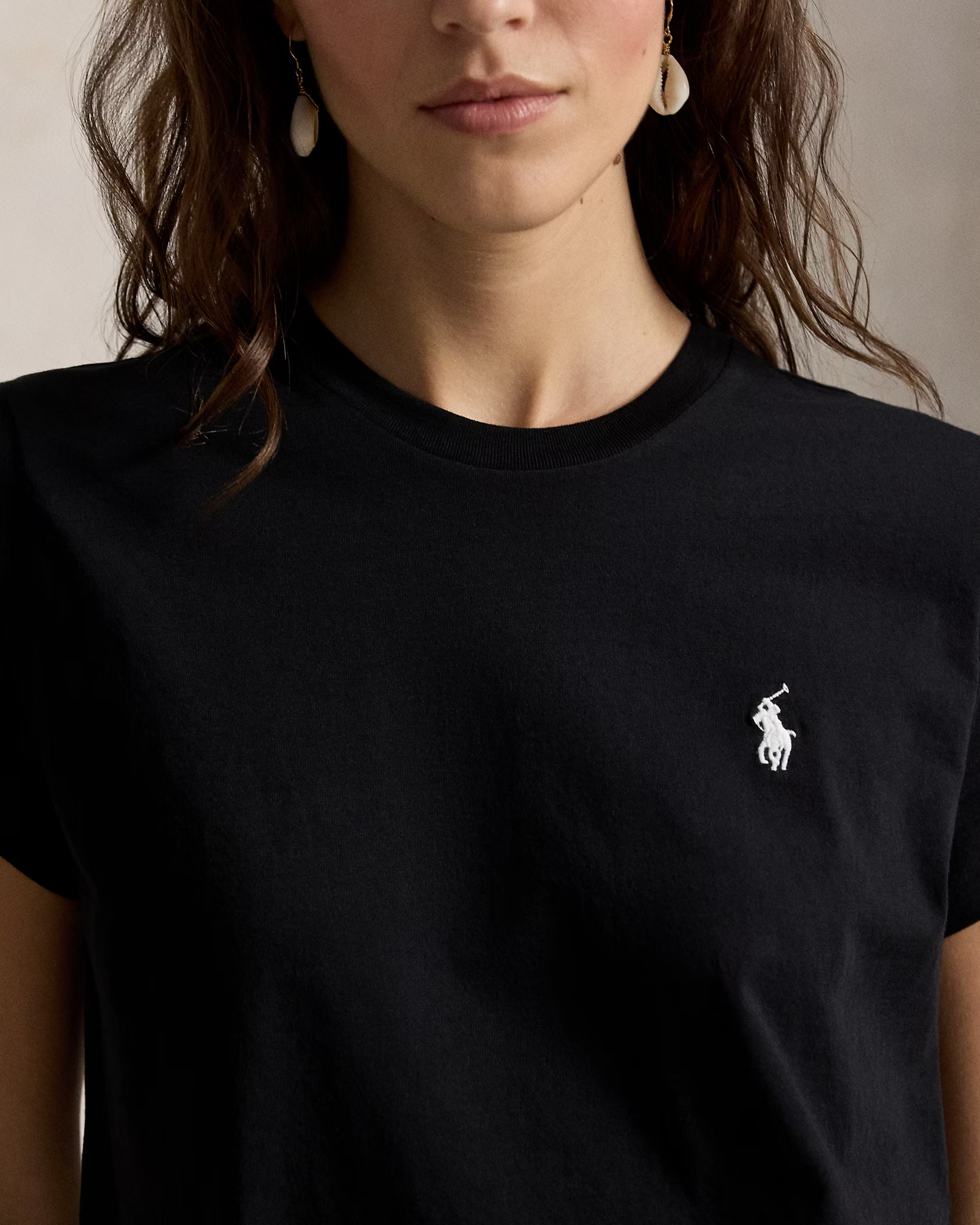 POLO RALPH LAUREN - Classic Fit Cotton Jersey Crewneck Tee