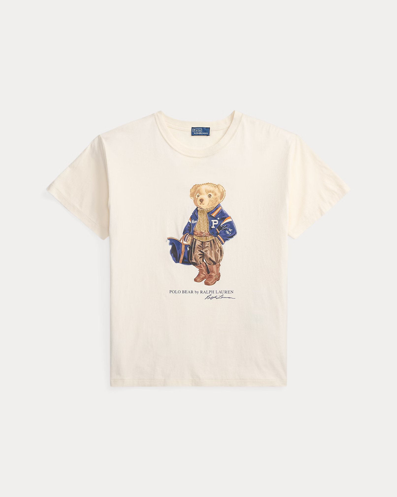 POLO RALPH LAUREN - Polo Bear Cotton Jersey T-Shirt