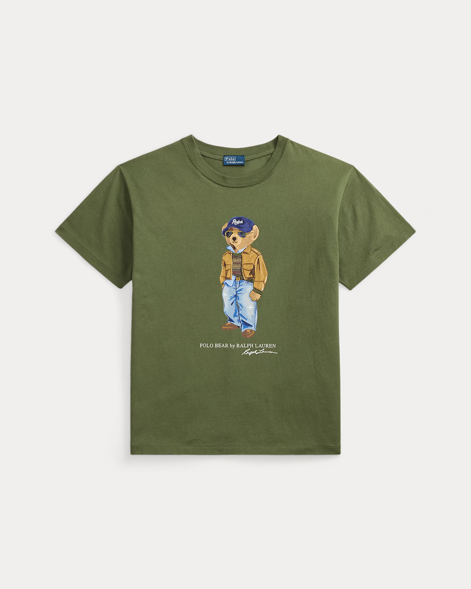 POLO RALPH LAUREN - Polo Bear Cotton Jersey T-Shirt