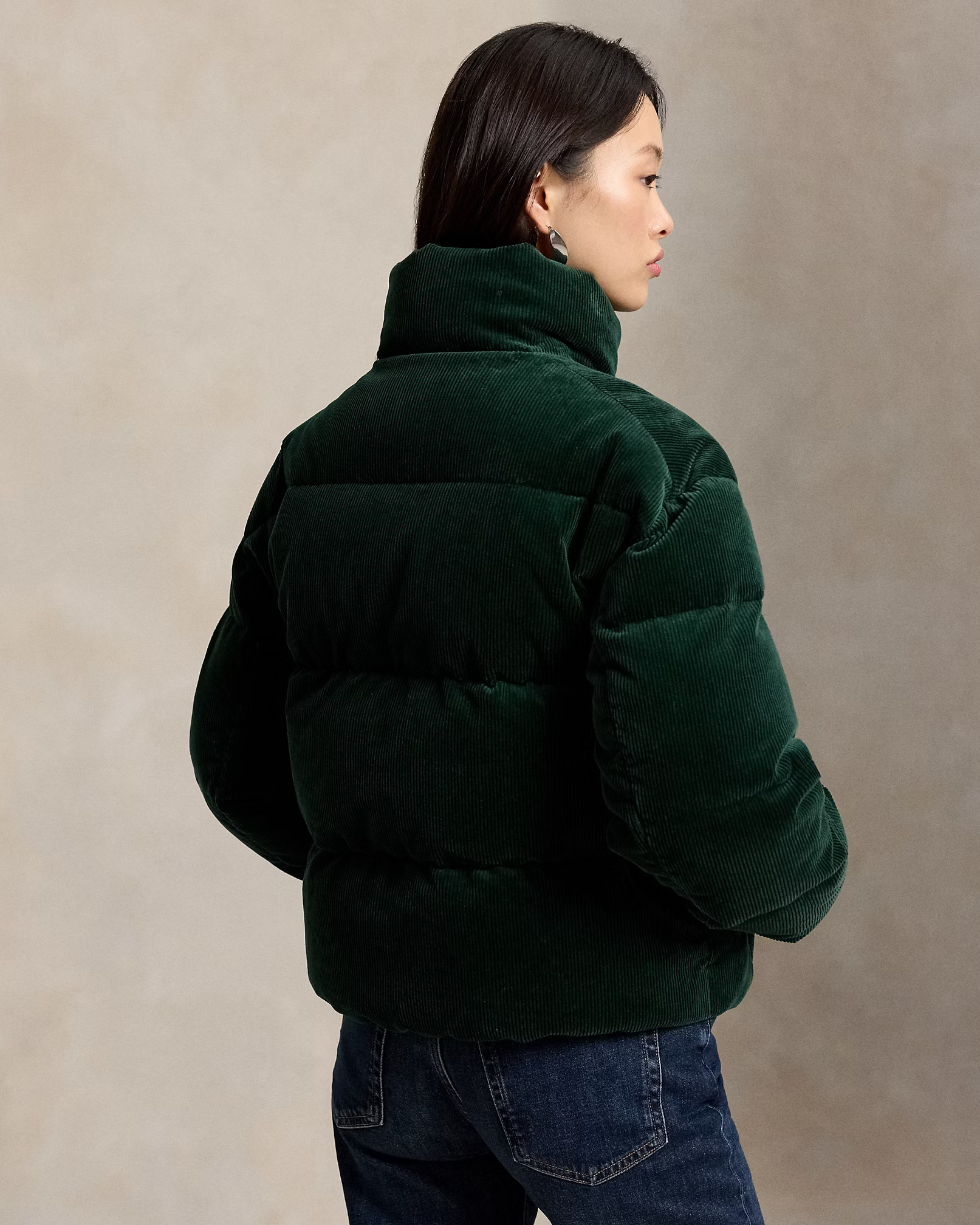 POLO RALPH LAUREN - Corduroy Down Puffer Jacket