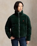 Corduroy Down Puffer Jacket