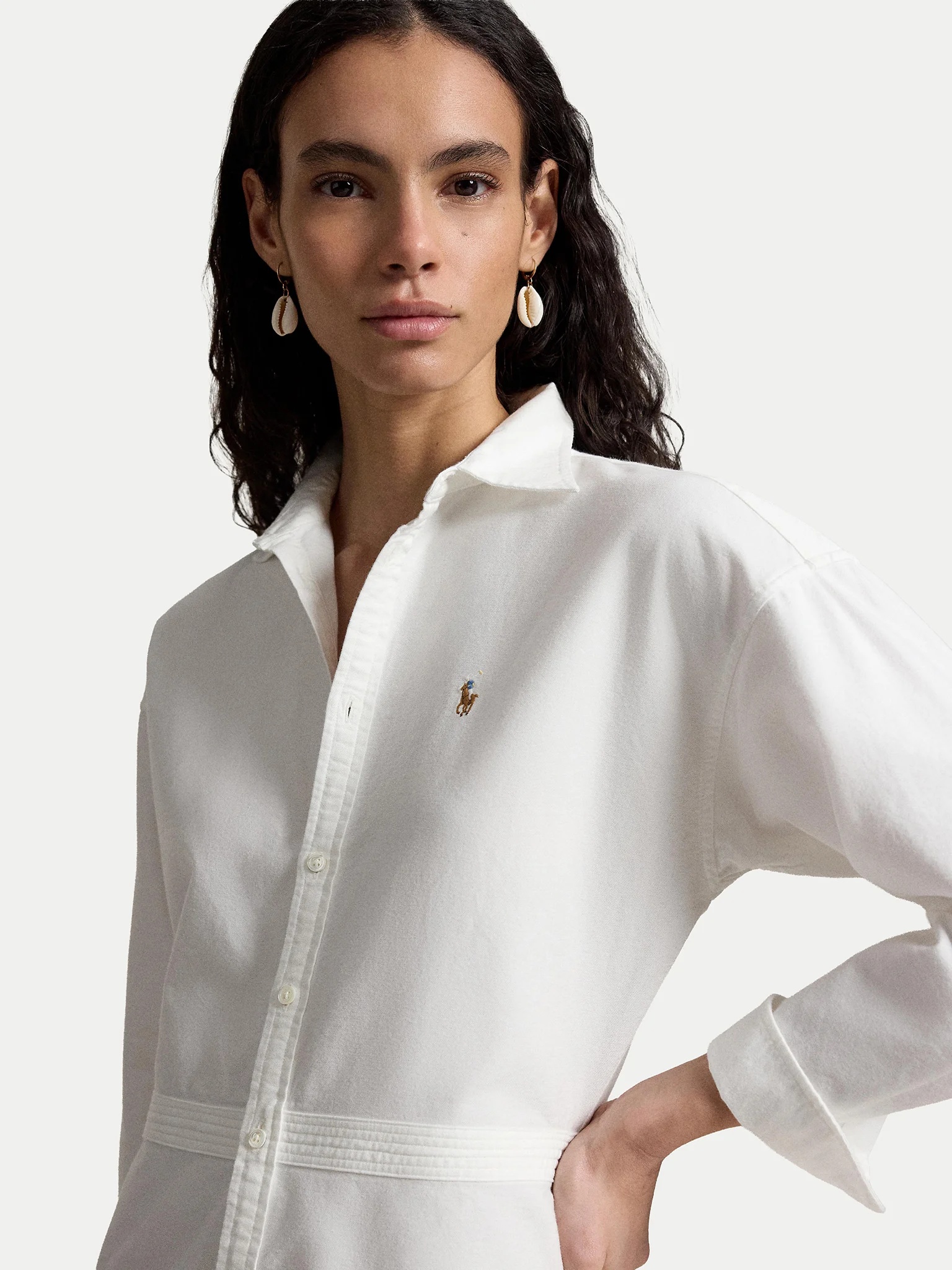 POLO RALPH LAUREN - Oxford Cotton Shirt Dress