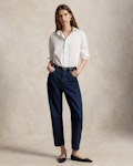 Curved Tapered Jeans