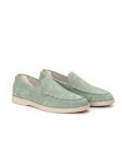 Suede Low Top Loafers