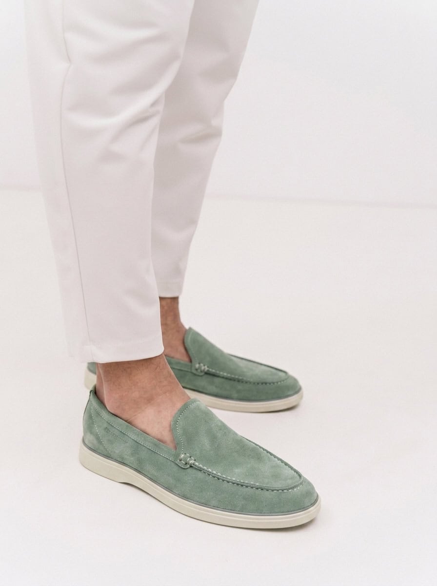 FENOMILANO - Suede Low Top Loafers