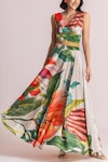 Maxi Satin Skirt