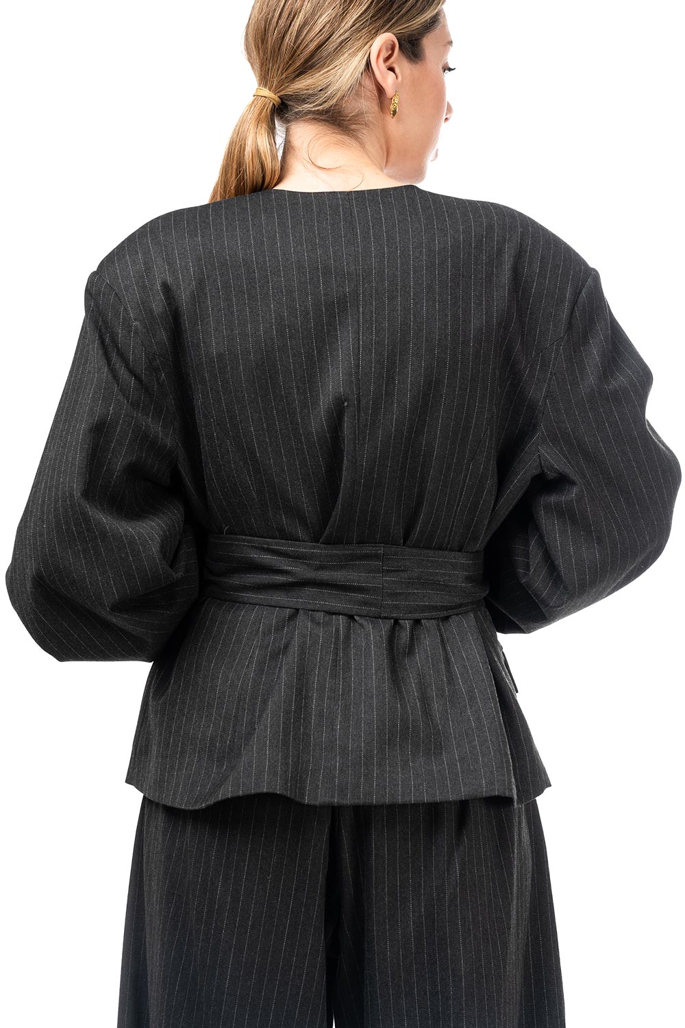 MOUTAKI - Striped Blazer