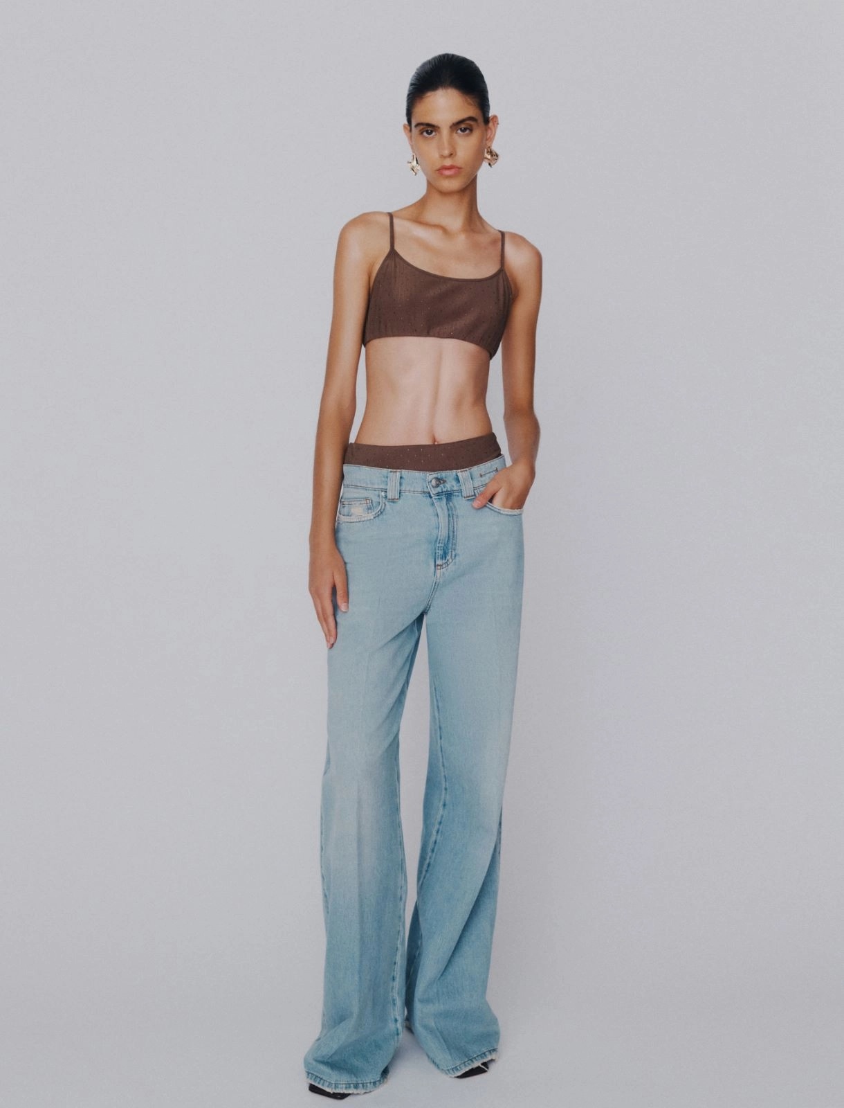 MARELLA - High-waisted wide-leg jeans