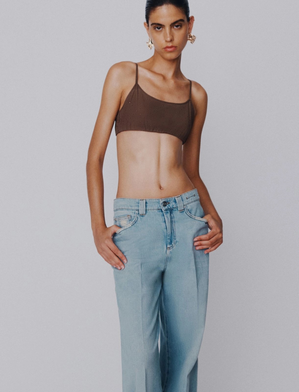 MARELLA - High-waisted wide-leg jeans