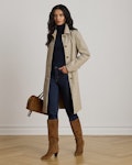 Checked Reversible Balmacaan Coat