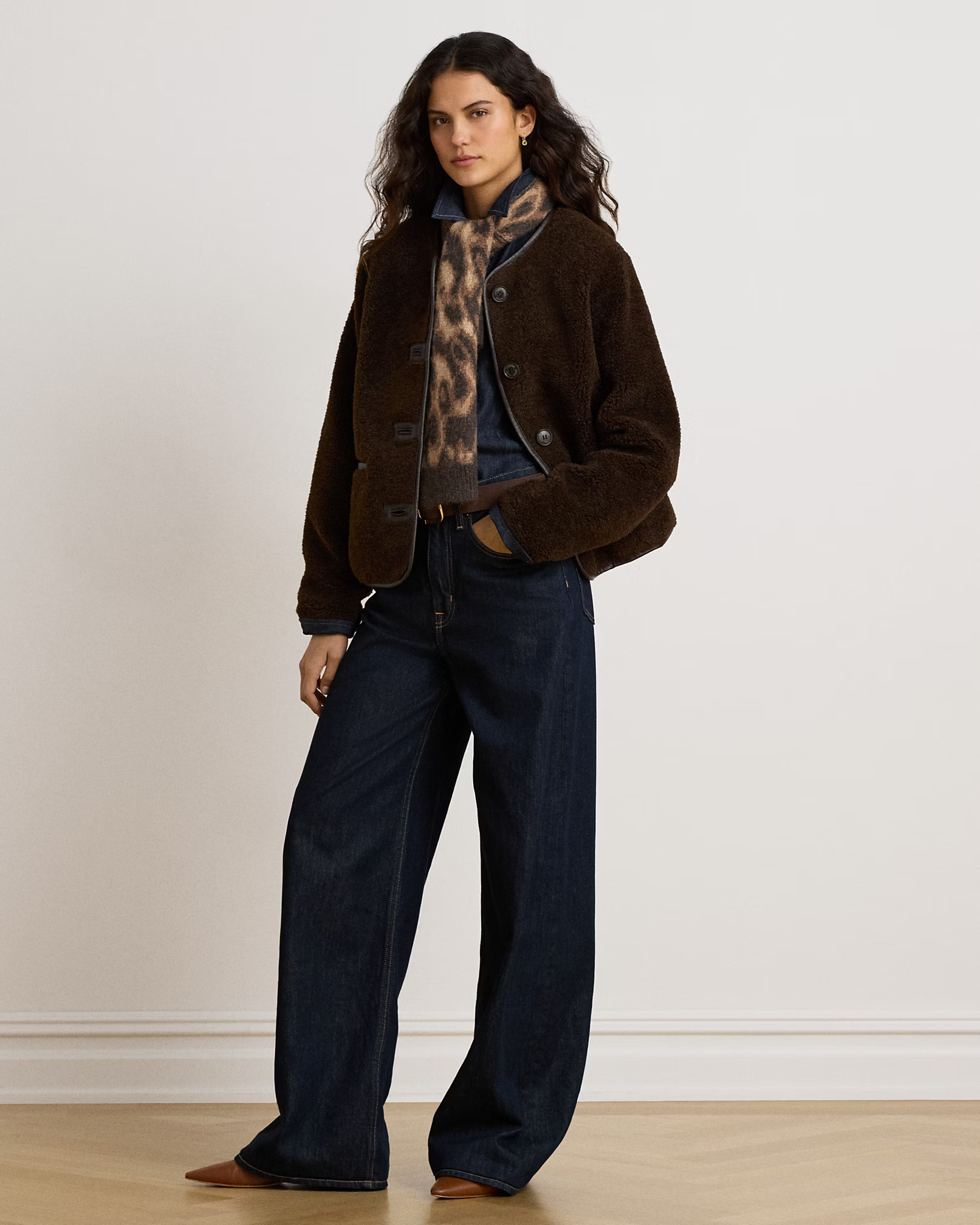 LAUREN RALPH LAUREN - Faux-Fur Teddy Coat