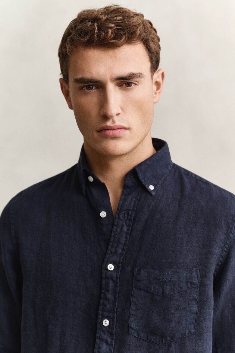 GANT - Regular Fit Garment-Dyed Linen Shirt