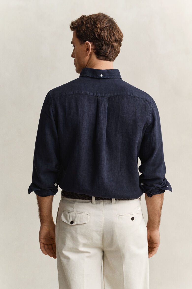 GANT - Regular Fit Garment-Dyed Linen Shirt