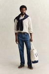 Striped Linen Blend Shirt