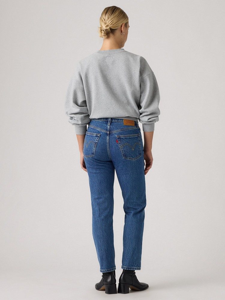 LEVI'S - 501® Crop Medium Indigo - Flat Finish