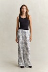 Floral Linen Pants
