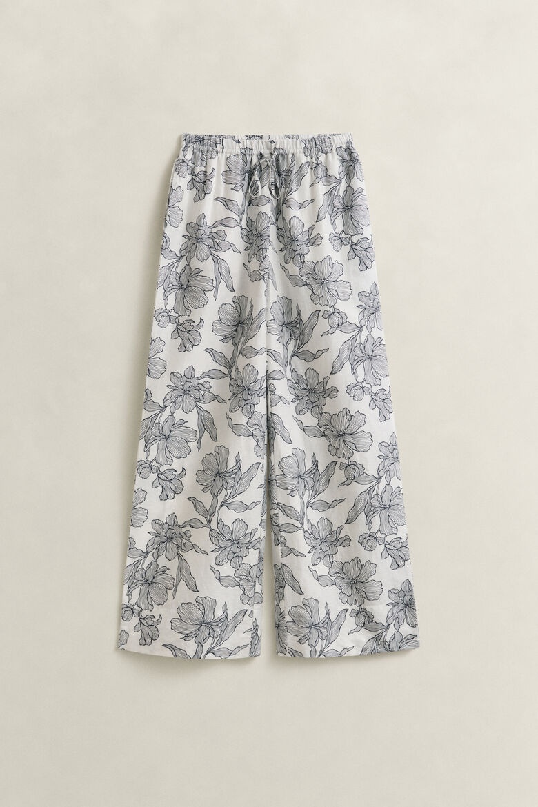 GANT - Floral Linen Pants
